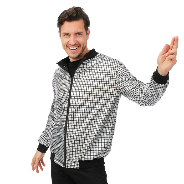 Trainingsjas Disco Silver unisex