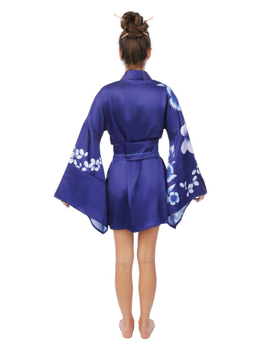 Sexy Kimono Paars Dames