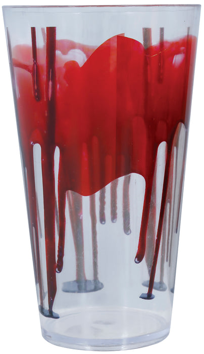 Plastic beker met Bloed