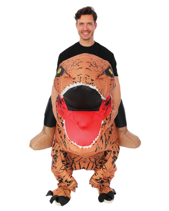 Opblaaskostuum Dinosaurus