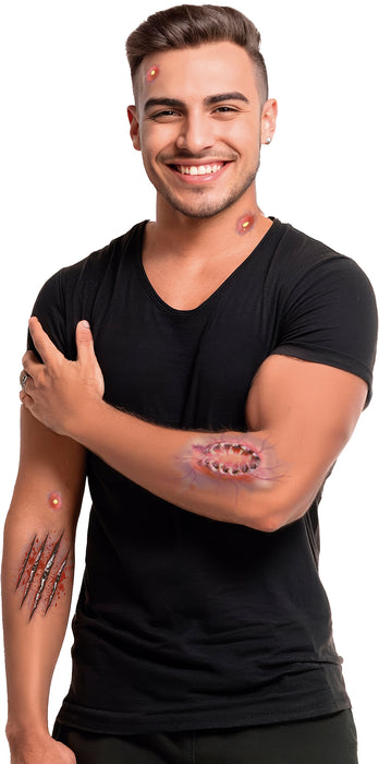 Plaktattoos Zombie Bite