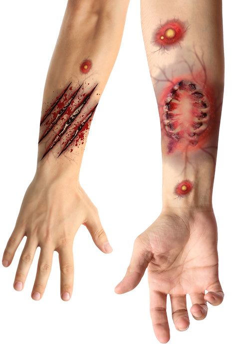 Plaktattoos Zombie Bite