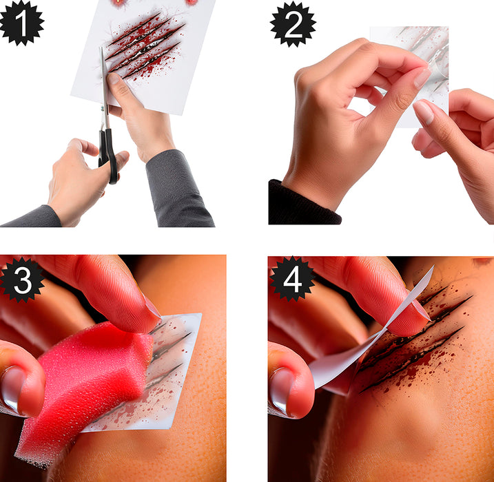 Plaktattoos Zombie Bite