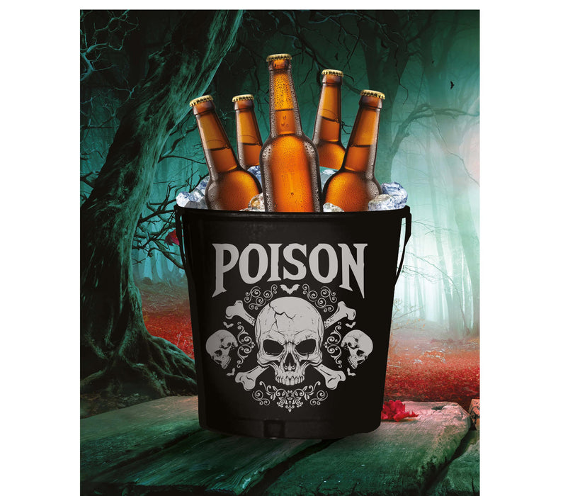 Metalen emmer Poison