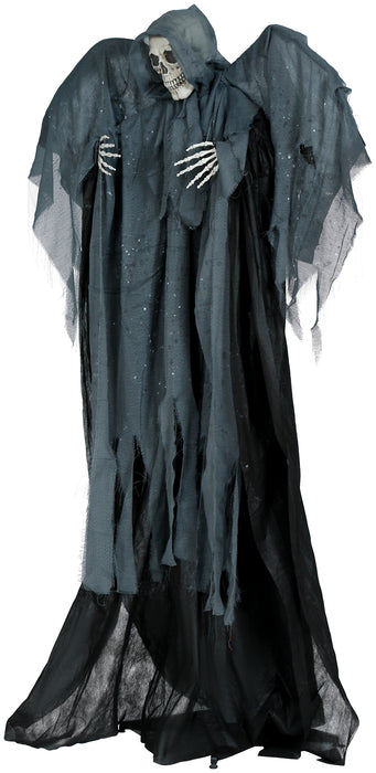 Halloweendecoratie Black Angel 195cm