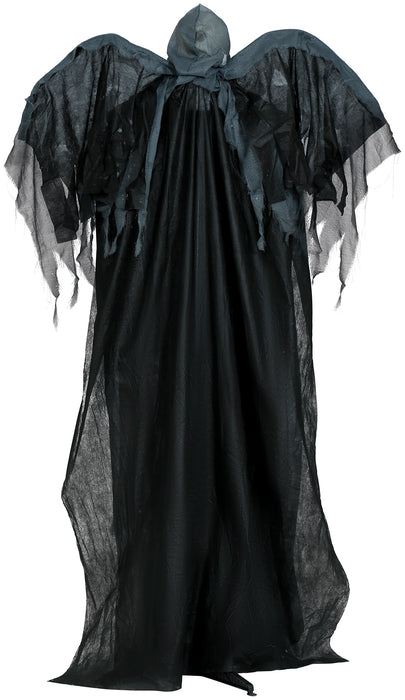 Halloweendecoratie Black Angel 195cm