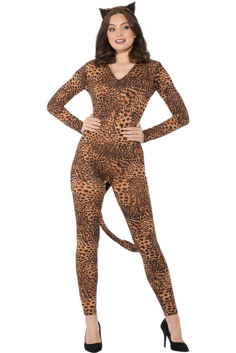 Catsuit luipaard print voor dames