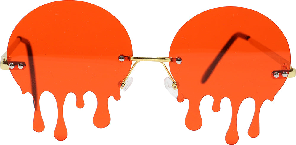 Halloween bril Blood Drops