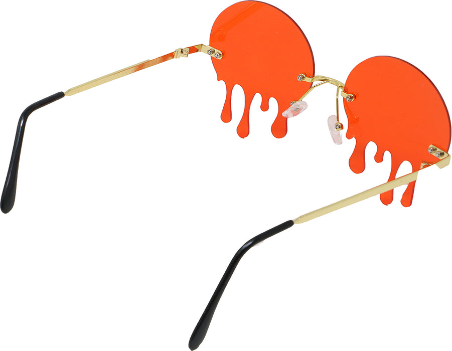 Halloween bril Blood Drops