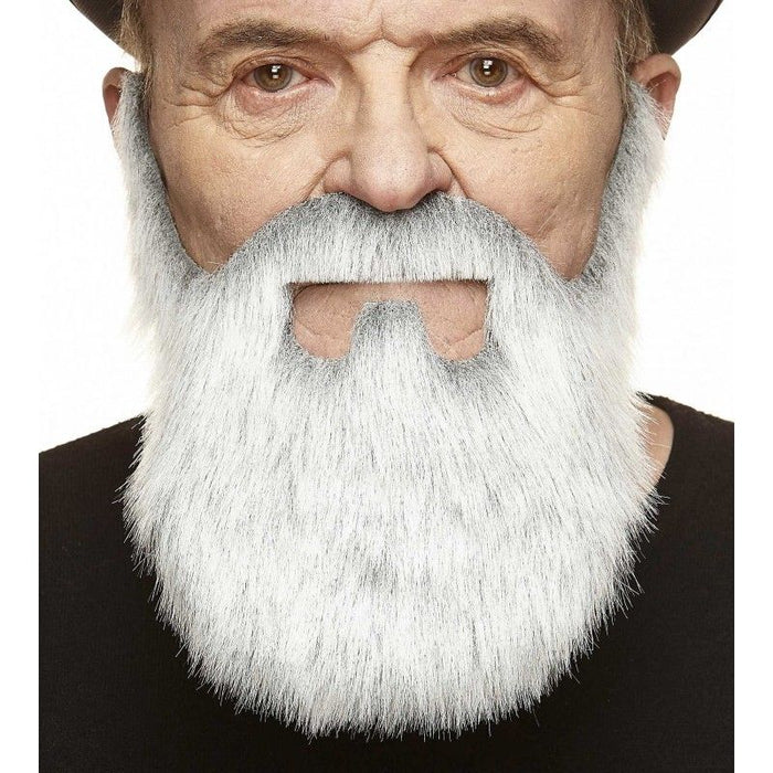 Luxe Oude Koopman Baard en Snor