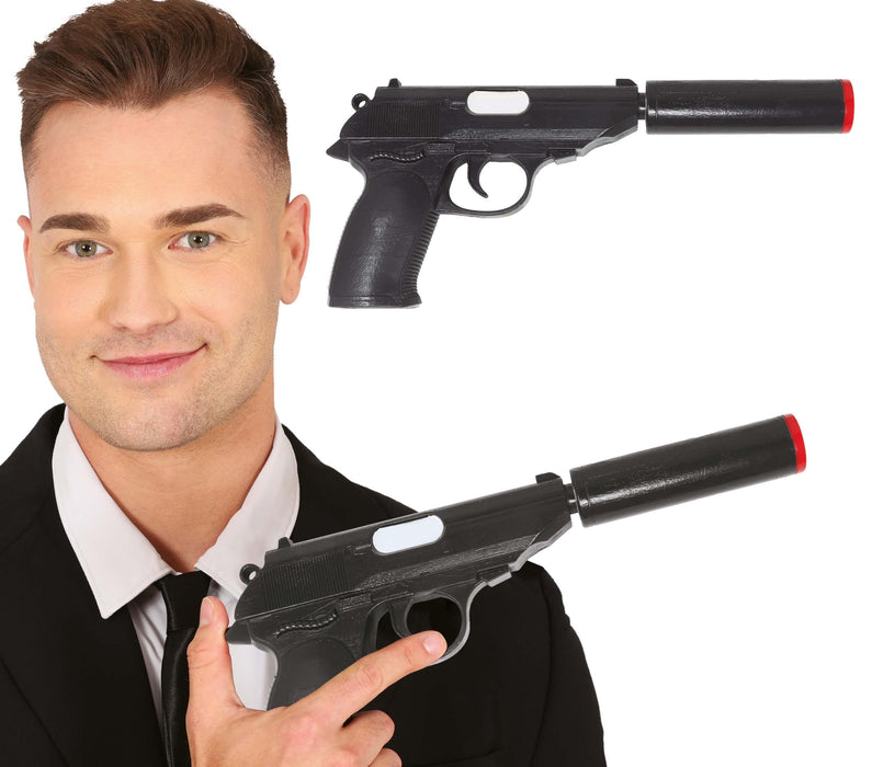 Handpistool met demper 25cm