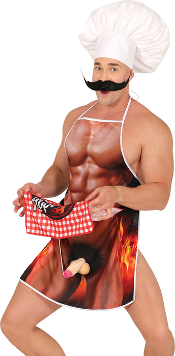 Fun schort Naughty Chef