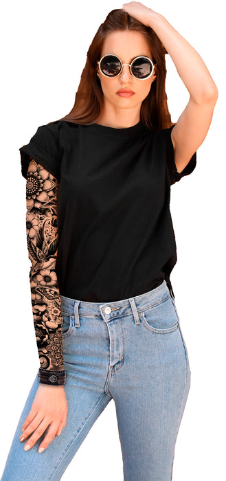 Tatoeage mouw Black & White