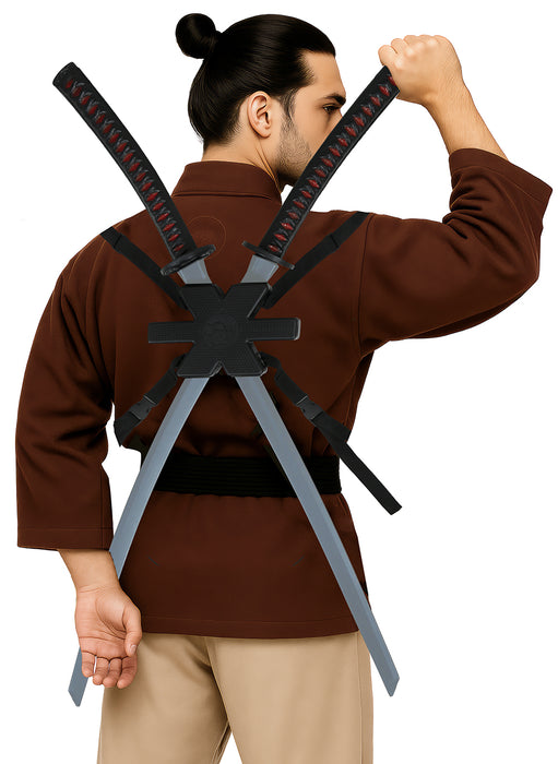 Samurai zwaarden in holster 95cm