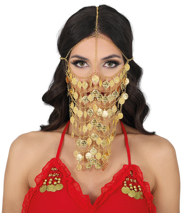 Masker 1001 Nacht Gouden munten