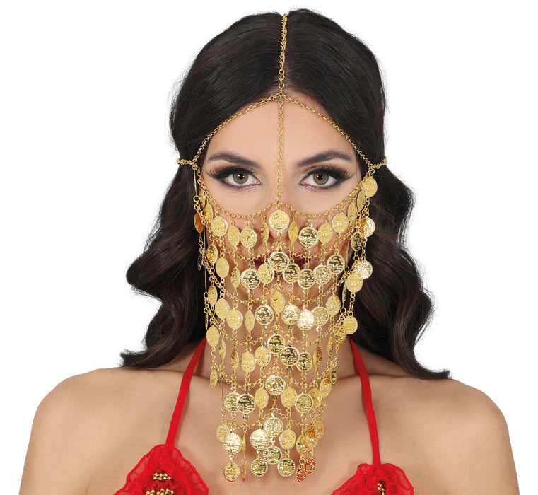Masker 1001 Nacht Gouden munten