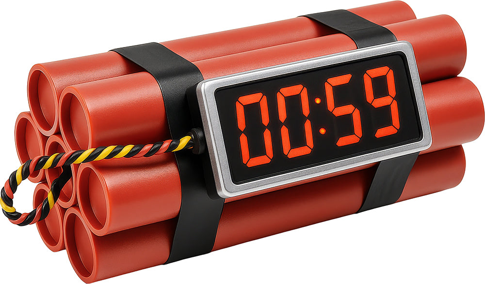 Tijdbom Dynamiet 22cm