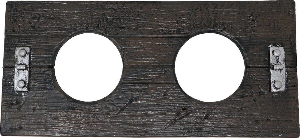 Handboeien middeleeuwen hout 40cm