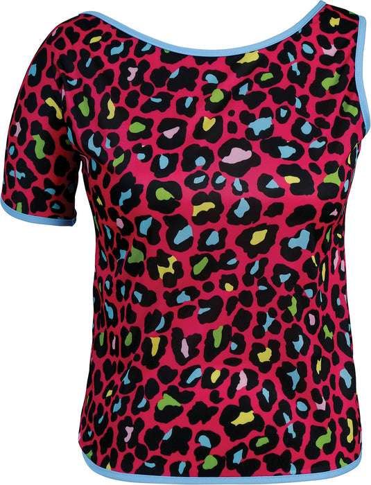 T-shirt neon panter dames
