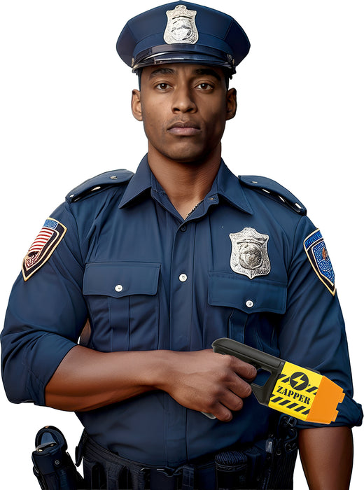 Taser gun met geluid