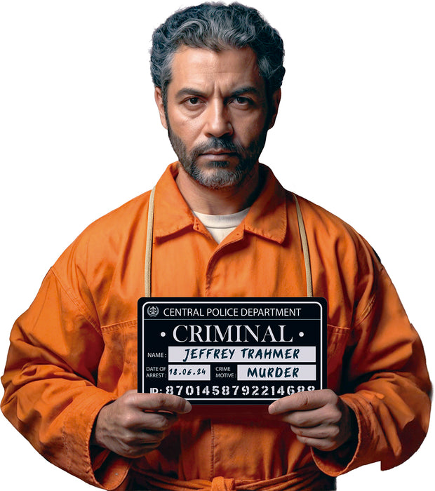Bord crimineel mugshot