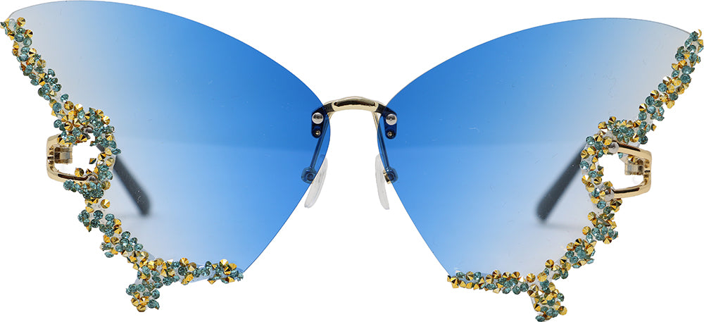 Festivalbril Butterfly