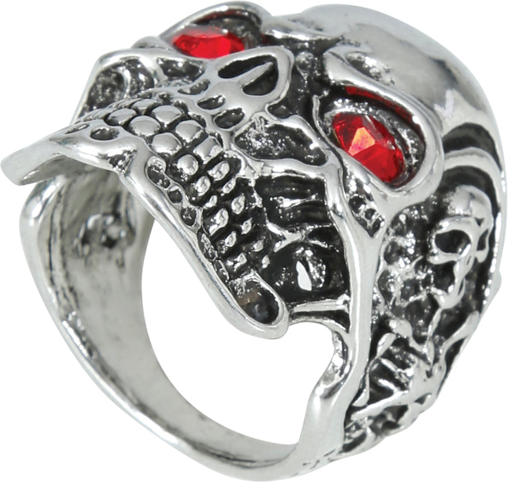 Ring Skull Devil metaal