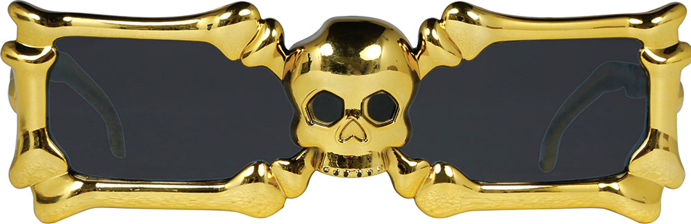 Bril Skeleton Goud