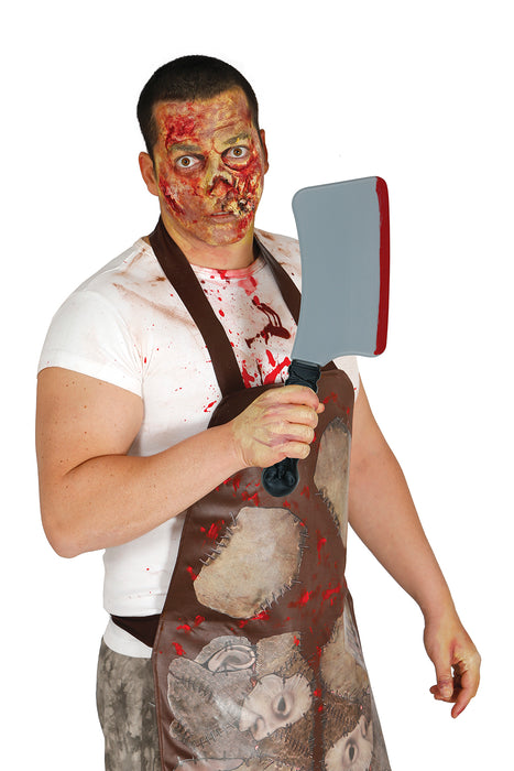 Hakmes met bloed 33cm