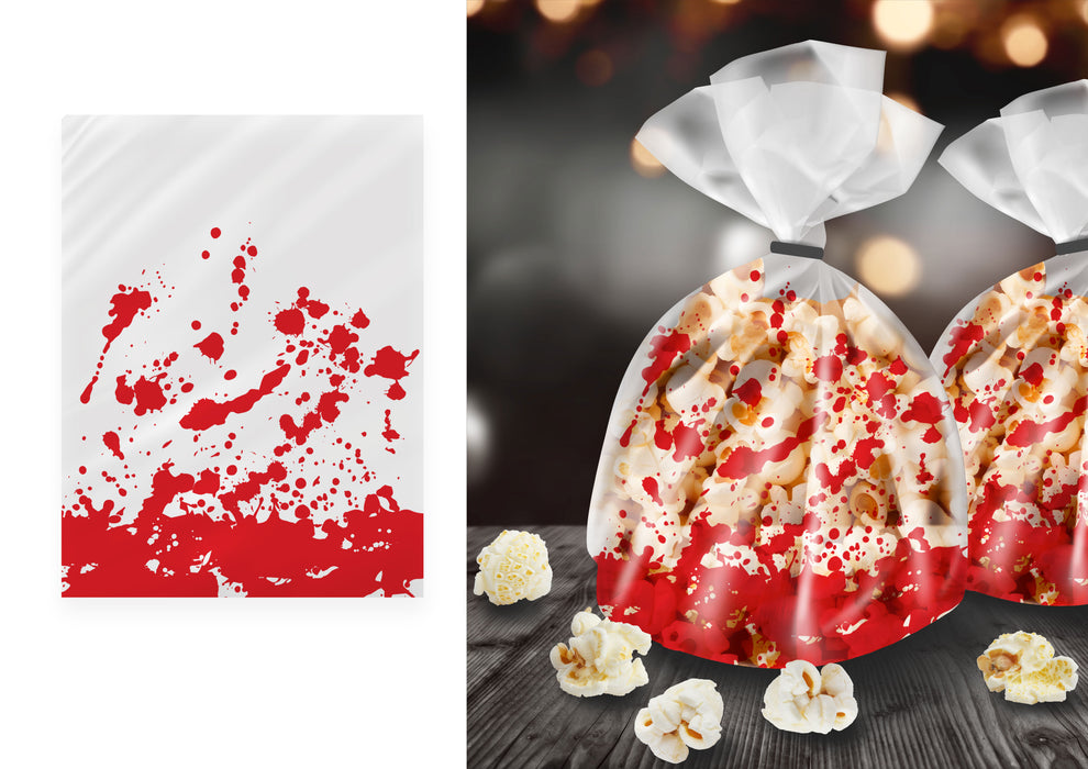 Uitdeelzakjes Bloody Halloween 20st