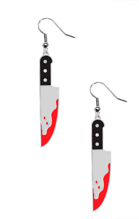 Oorbellen Bloody Knife