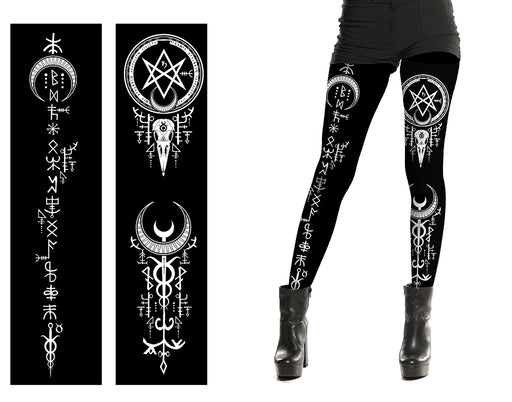 Panty Voodoo zwart-wit