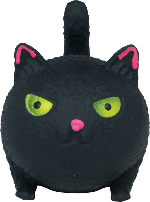 Knijpfiguur Kat Halloween 7cm