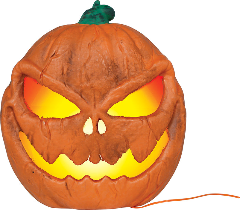 Pompoen Met Licht PVC 28cm