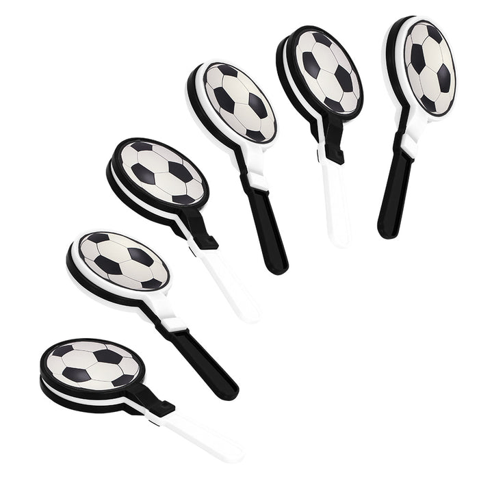 Set 6 handklappers Voetbal Party