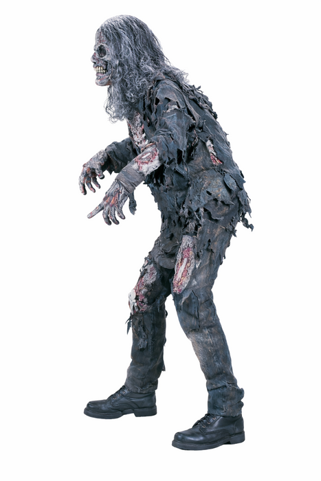 3D Zombie Kostuum deluxe