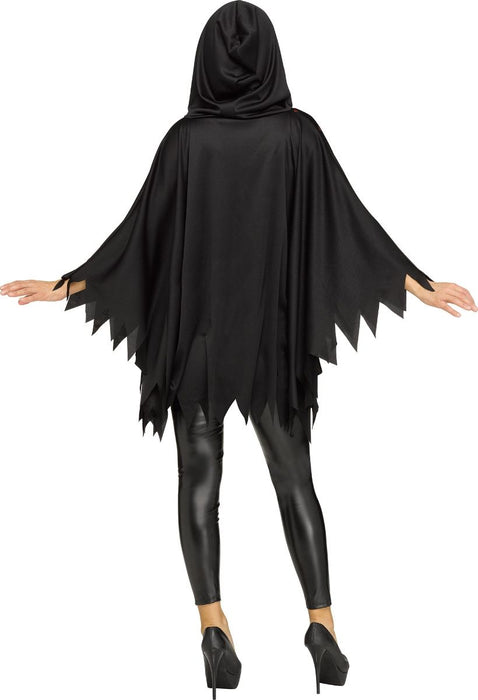 Ghost Face Halloween Poncho
