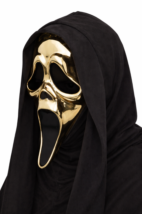 Ghost Face Masker Metallic