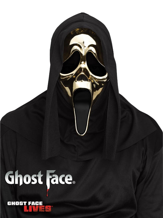 Ghost Face masker Goud