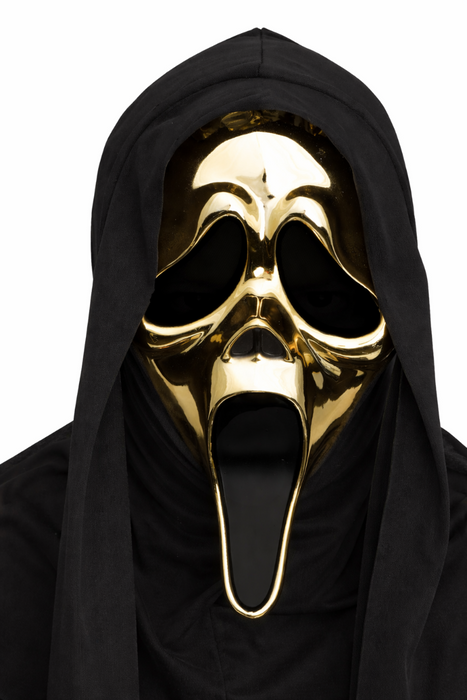 Ghost Face Masker Metallic