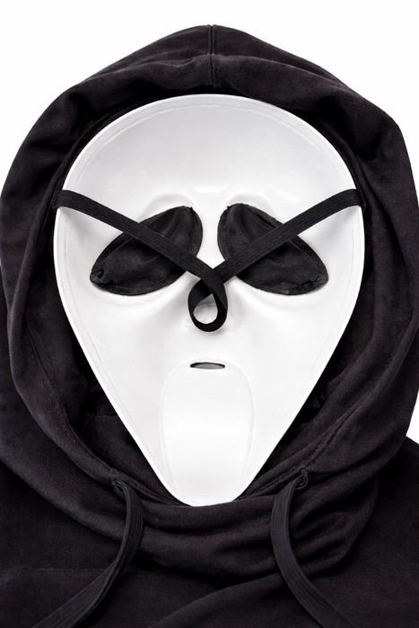 Ghost Face setje masker en mes