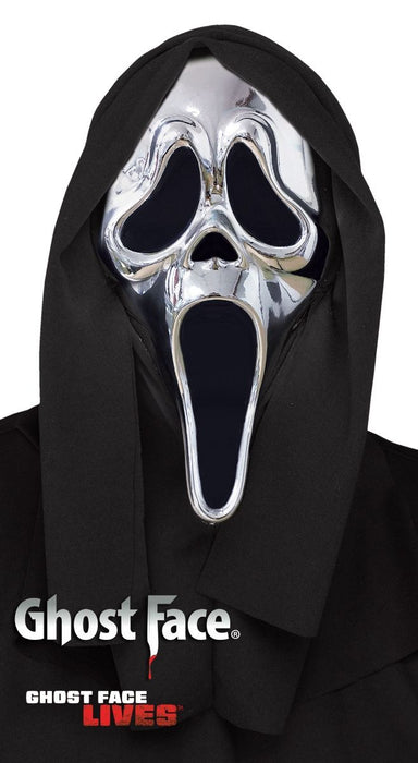 Ghost Face Masker Metallic
