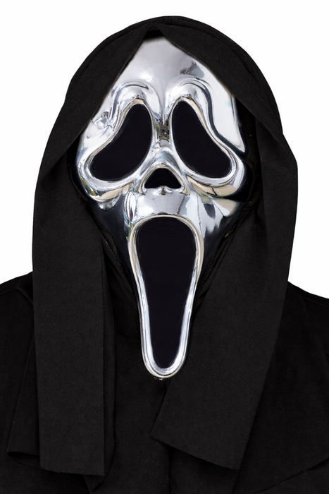 Ghost Face Masker Metallic