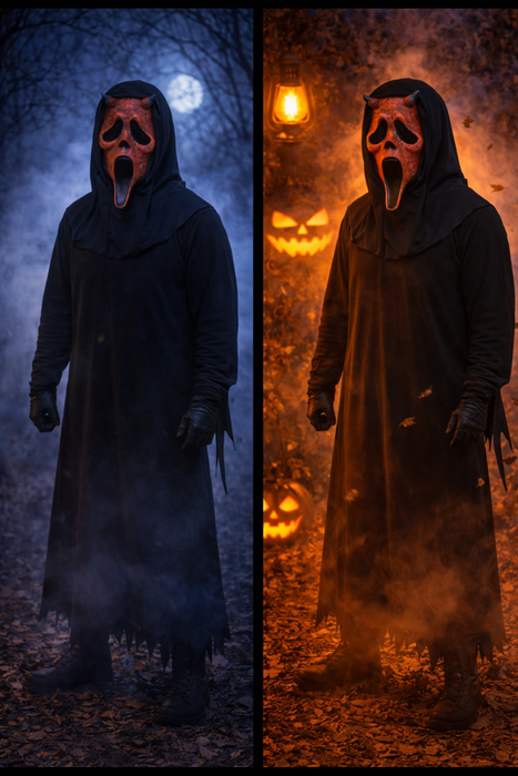 Ghost Face Masker Aged Devil