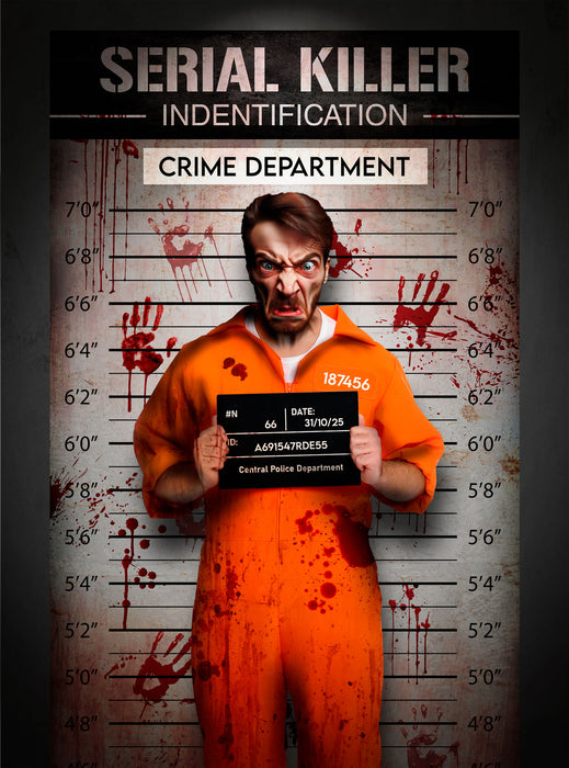 Fotodoek Serial Killer 120x200cm