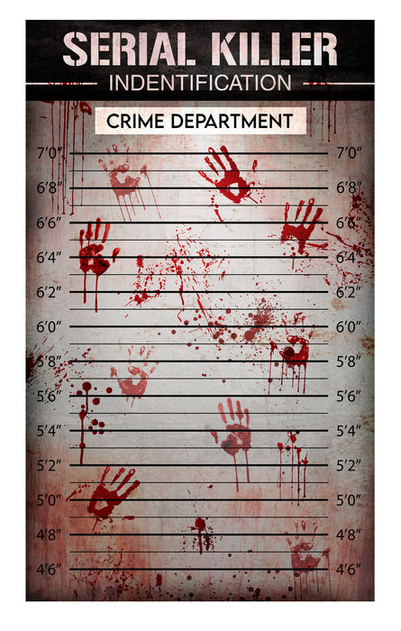 Fotodoek Serial Killer 120x200cm