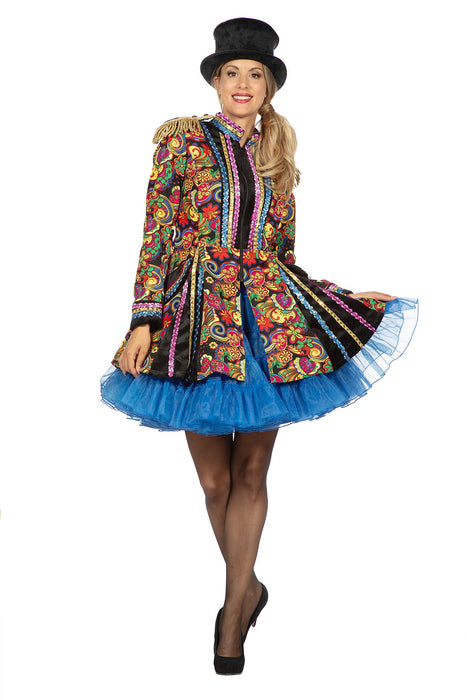 Damesjas Paisley Black