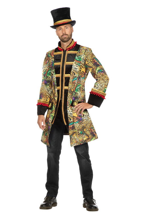 Jas Mannen Jas Heren Vrije tijd Carnaval Gedrukt Pocket Pak, Groen, L Jas Mannen Jas Heren Vrije tijd Carnaval Gedrukt Pocket Pak, Groen, L