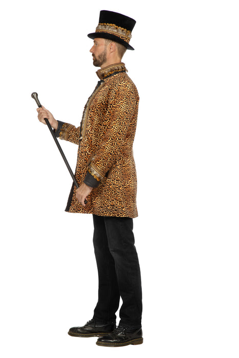 Herenjas Panterprint met veren