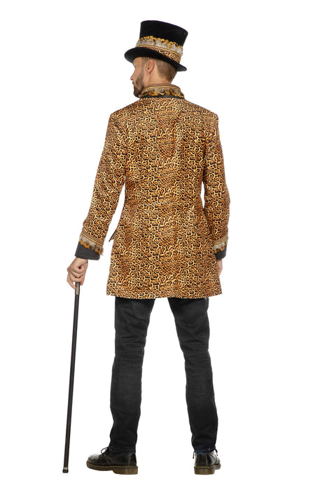 Herenjas Panterprint met veren